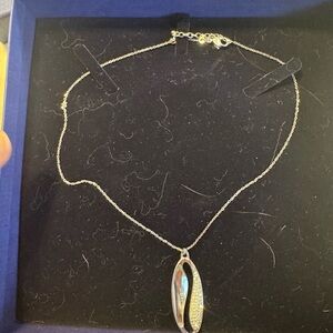 Swarovski Silver Necklace with Pendant
